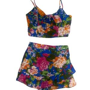Floral Women's Skort